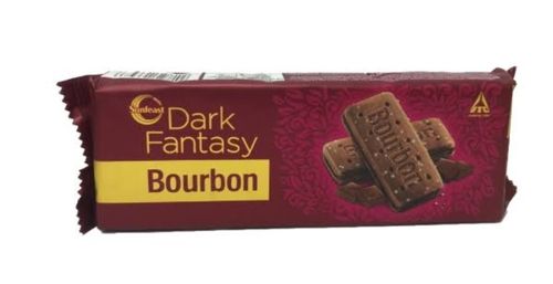 Sunfeast Cream Biscuits Bourbon Dark Fantasy With Delightful Sweet Tasty & Delicious Flavour