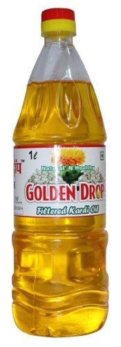 A 100 % Pure And Natural 1 Liter Golden Drop Filtered Safflower Oil