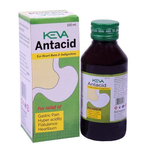 Antacid 100 Ml Syrup For Heartburn And Digestion General Medicines