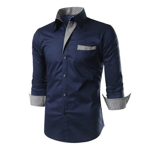 Full Sleeves Casual Wear Men Shirt