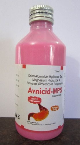 Cylinder Shape Bottle Antacid Gel-170 Ml