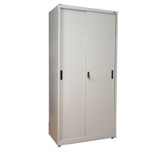 Fully Assembled Double Door Office Almirah With Key Locker