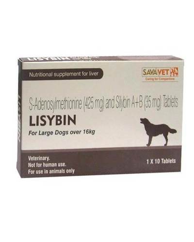 Lisybin S-adenosil Methionine And Sibin Tablets (Pack Size 1x10 Tablets)