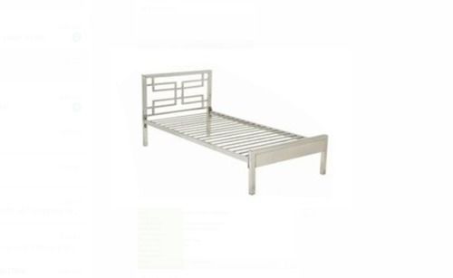 Modern Pure Stainless Steal Bed, 3x6 Feet Size For Home And Hotel Use