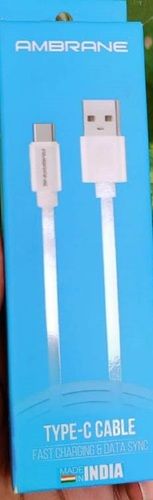 Most Advanced Technology Ambrane Type C Fast Charging Data Cable