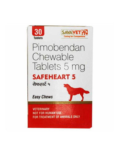 Pimobendan Chewable Tablets 5 Mg Safeheart 5, (30 Tablets)