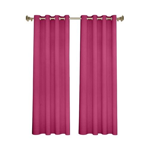 Polyester Fabric Plain Curtain Used In Door And Window