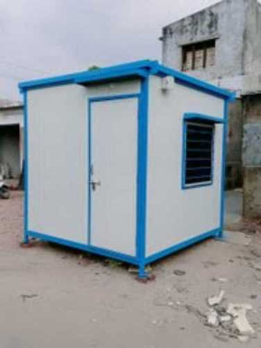 Portable PUF Panel Security Guard Cabins With Door And Window