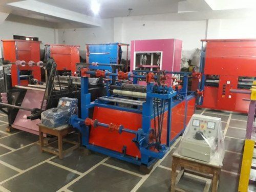 Red Ruggedly Constructed Energy Efficient Full Automatic Paper Plate And Lamination Machine