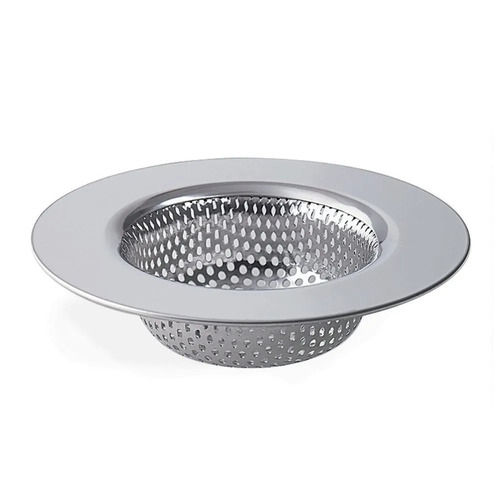 Drainage Ruggedly Constructed Sliver Single Stainless Steel Sink And Wash Basin Drain Strainer