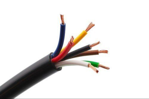 100 Mm Security System Cables Seven Multi Color Used For Home Security Conductor Material: Copper