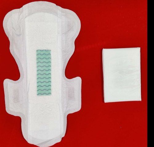 320mm Side Wings Cotton White Sanitary Napkins, Comfortable And Disposable