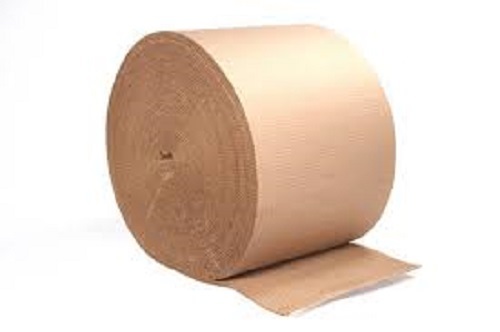 Plain Brown Color 7 Ply Corrugated Roll
