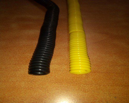 80 Mm Black And Yellow Pvc Suction Pipe Spiral Safety Cable Strong And Durable Conductor Material: Copper