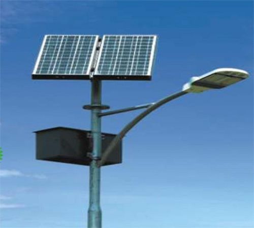 Gray Aluminum Solar Led Street Light For Outdoor Use(More Efficient And Last Longer)