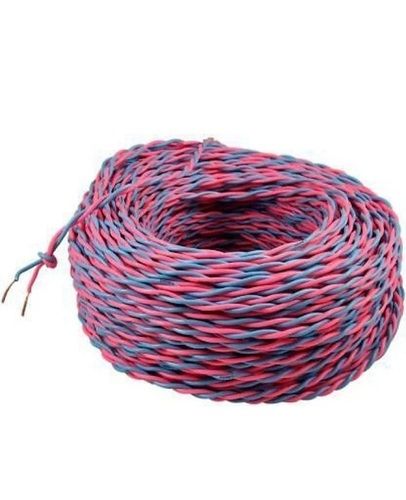 Blue And Pink Pvc Coating 120-Volts Electrical Housing Wire, 20 Meter Length 