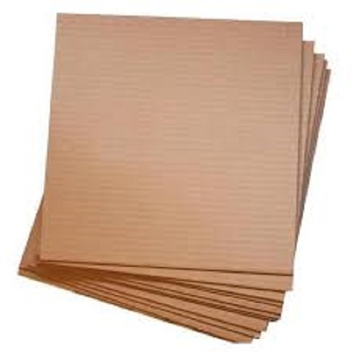 Brown Corrugated Board - Tear Resistant, Various Sizes Available | Plain Design, Quality Tested, Timely Delivery
