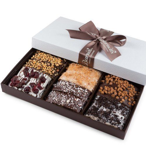 Brown Chocolate Gift Pack For Gifts, Various Flavours And Include Premium Chocolates, Gourmet Cookies`