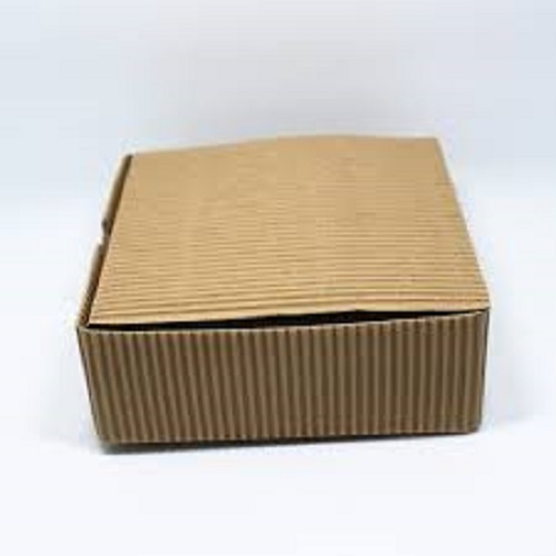 Corrugated Boxes For Packaging - Rectangular Light Weight Paper Material Spacious Design Tested on Quality Standards