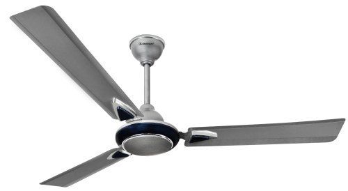 Grey Decorative Ceiling Fan 48 Inch 3 Blade High Speed 400 Rpm Easy To Uses