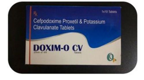 Doxim-o Cv Cefpodoxime Proxetil And Potassium Clavulanate Antibiotic Tablets