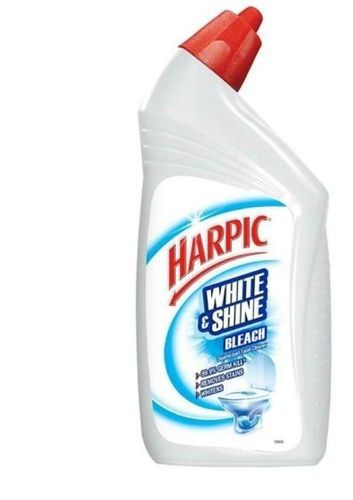 Extra Clean White Shine Bleach Toilet Cleaner With 99.9 Percent Germs Protection