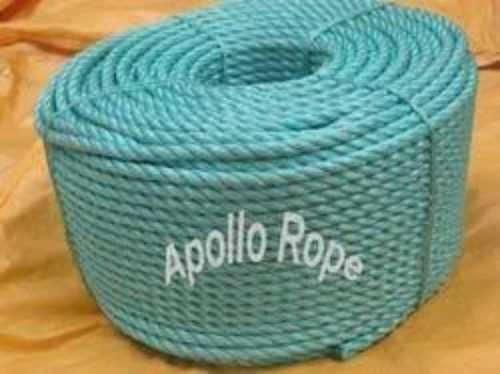 Green Polypropylene Multifilament Rope For Marine Industry, 200 Meter Length