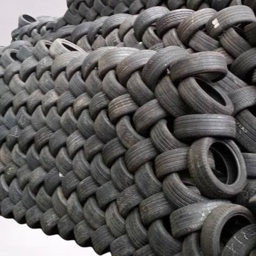 Black Heavy Vehicle Used Tire Recycled Tyre Scrap