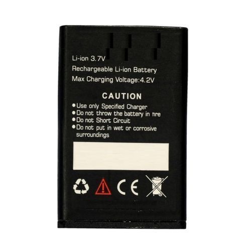 Light Weight And Easy To Use Mobile Phone Battery 4.2 V Black Colors Design: Bar