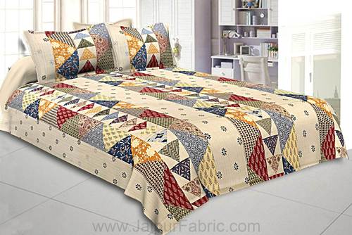 Printed Cotton Bed Sheet For Home And Hotel Usage