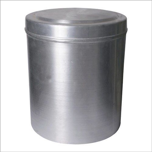 Sleek Design 5l Cylindrical Silver Aluminium Containers Used For Both Commercial And Home Us