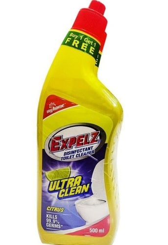 99.9% स्ट्रांग एक्स्ट्रा क्लीन व्हाइट एंड शाइन डिसइंफेक्टेंट एक्सपेल्ज़ टॉयलेट क्लीनर, 500 मिलीलीटर