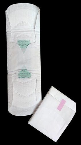 Breathable, All Day Long Soft and Comfortable 240mm White Cotton Sanitary Napkins