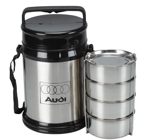 खाद्य पदार्थों के लिए सिल्वर कोरोजन प्रतिरोध हल्का वजन और पुन: प्रयोज्य सुरक्षित स्टेनलेस स्टील लंच बॉक्स