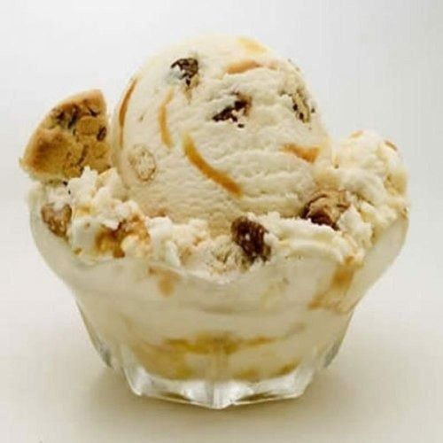Cream Color, Healthy And Delicious Butterscotch Ice Cream For All Age Groups