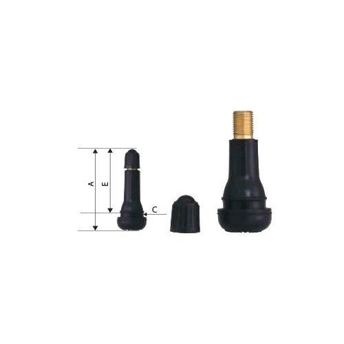 Durable Construction Unique Design Automotive Length 57Mm Brass Tr 414 Tubeless Tyer Valve  Pressure: High Pressure