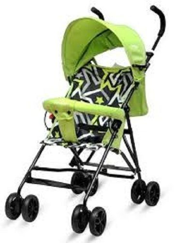 Green And Black Heavy-Duty Aluminum And Steel Foldable Baby Prams  Size: Standard