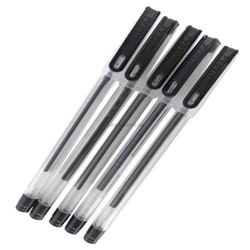 Plastic Leakproof And Extra Smooth Writing Comfortable Grip Lightweight Durable Black Gel Pens