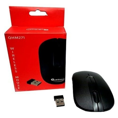 Pvc Led Light Source And Laser Available Usb Digital Wireless Computer Mouse Black