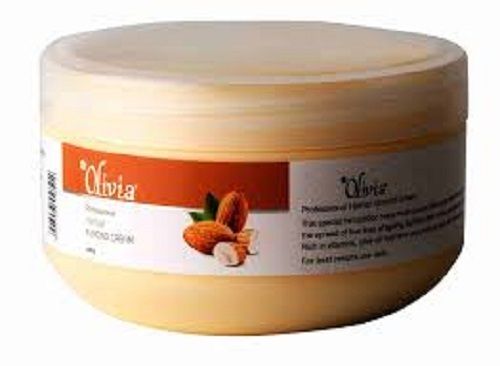 Olivia Professional 100% Herbal Almond Facial Massage Cream For Moisturize Sensitive Skin