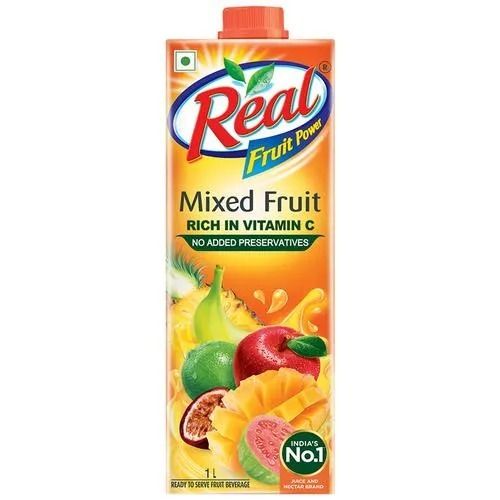 Pure And Fresh Real Fruit Power No Added Preservatives Mixed Fruit Juice Rich In Vitamin C Alcohol Content (%): 0%