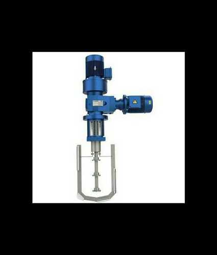 Stainless Steel Semi-Automatic Tailormade Agitator, Single Phase And Blue Color, 230-380 V