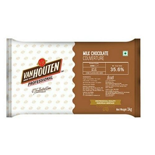 1 Kg Aromatic Vanhouten Professional Milk Chocolate Suitable For Vegetarians Fat Contains (%): 18 Grams (G)