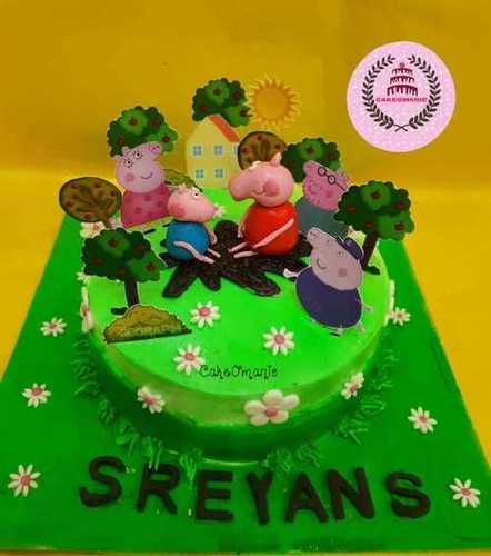 Sweet 100% Pure And Homemade Ormanic Shreyans Cartoon Cake For Birthday  Celebration at Best Price in Kolkata | Cake Omanic