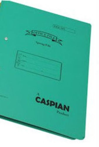 Rectangle A4 Size Green Pvc Stationery Items For Documents Light Weight And Long Lifespan