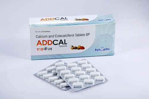 Addcal Calcium And Colecalciferol Tablets Bp