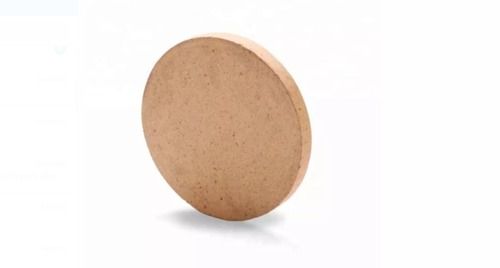 Acid-Resistant Brown Refractory Round Bricks Used For Construct Kilns And Size 9 Inch, Thickness 3Mm