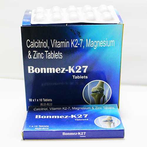 Calcitriol, Vitamin K-27, Magnesium, Zinc Tablets