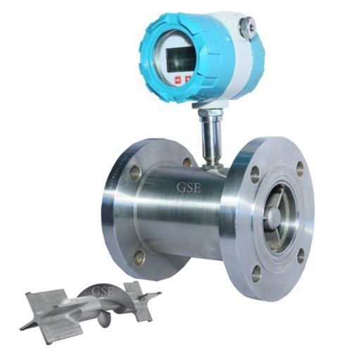 Metal Electric Digital Flange Positive Displacement Flow Meter For Any Liquid