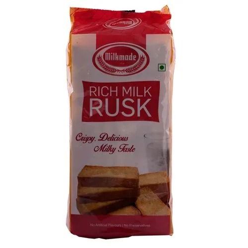 Milkmade Rich Milk Rusk Good Quality With Crispy Delicious And Milky Taste 